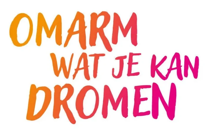 Pameijer spreuk 'omarm wat je kan dromen'